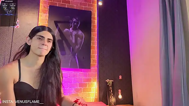 Show de Venus_flame1 na webcam