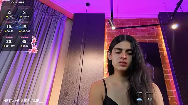 Webkamerová show Venus_flame1