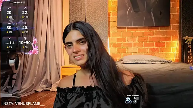 Venus_flame1 Webcam-Show