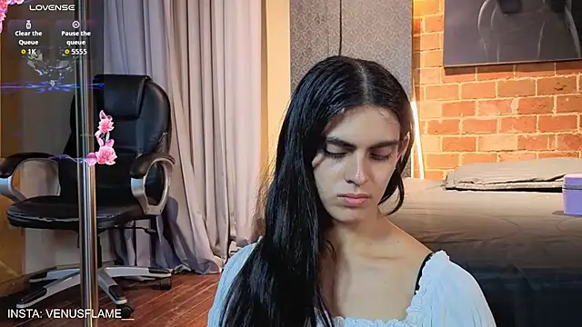 Venus_flame1 Webcam-Show