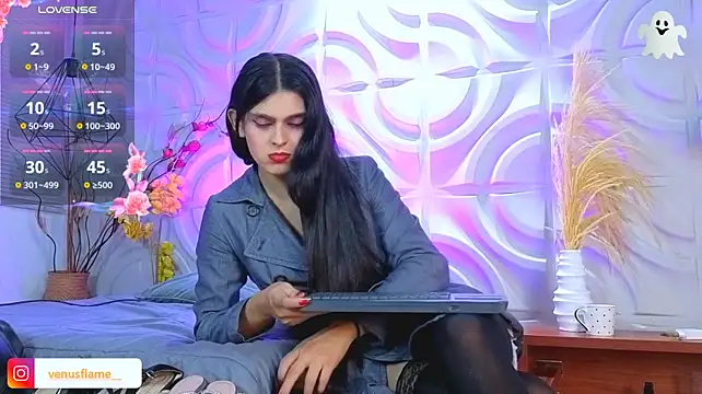 Webkamerová show Venus_flame1