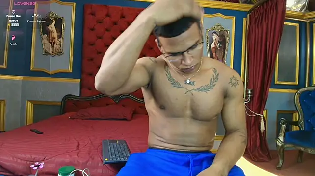 Show de NicolasStonee na webcam
