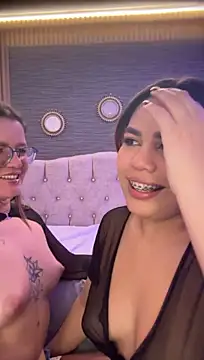 SamyandAlly Show in webcam