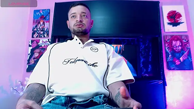 Show de Aaron_Castro na webcam