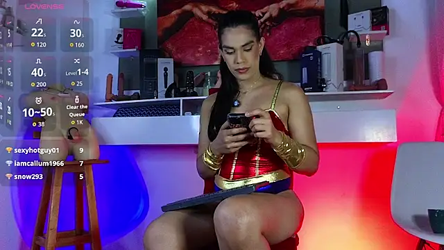 ARANZA_TRANSGIRL: вебкам-шоу