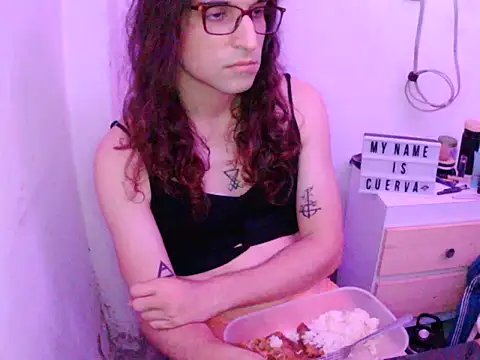 Show de LaCuerva19 na webcam