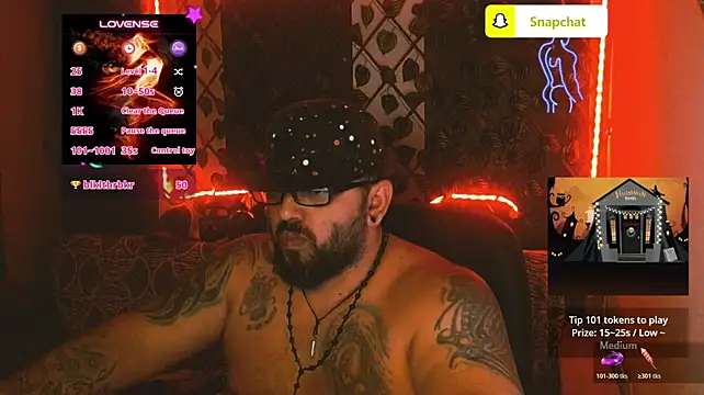 Show modela mr_wolf46 na web-kameri