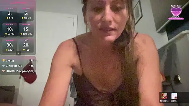 Show modela Luna-Rossi na web-kameri