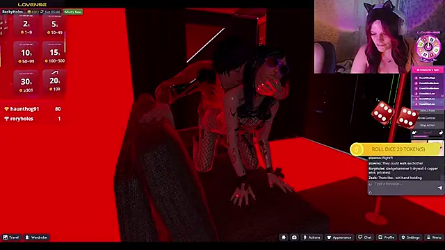 BeckysHoles Webcam-Show