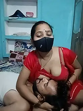 Pertunjukan Kamera Web RoyalDesiCouple