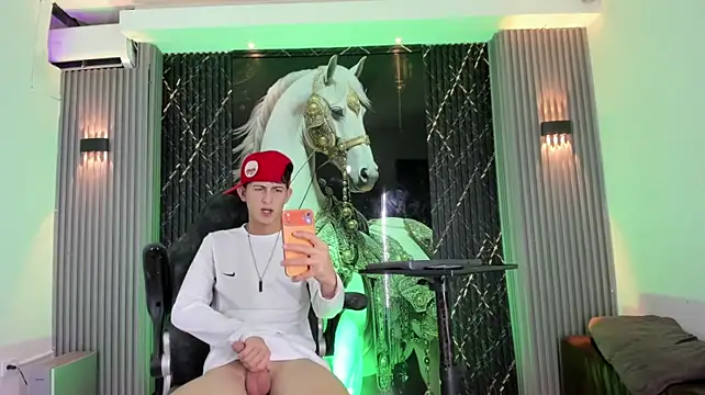 הופעת וובקאם של The_Boy_King_