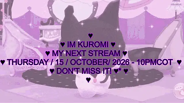 Chat XXX en directo de Kuromii_