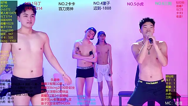 Heartbroken-boys 网络视讯表演