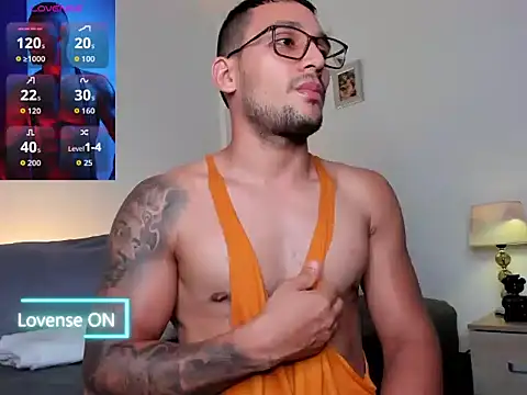 Show de Dave_miillerr_ na webcam