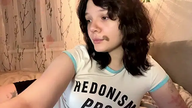 Show de CurlieDoll na webcam