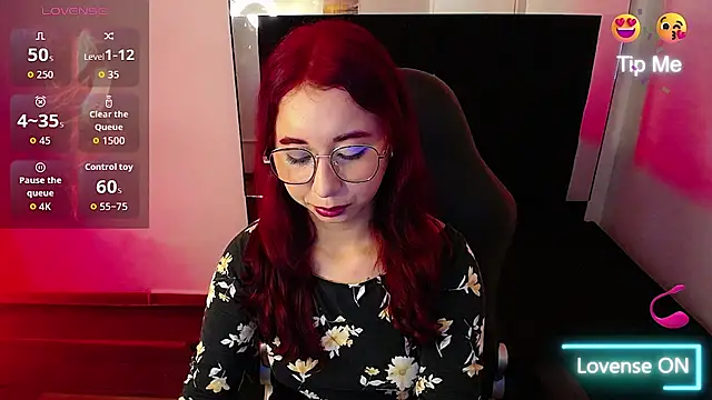 Show webcam de Lyrarose__