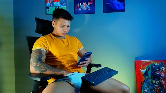 Show webcam de EvanGreey_