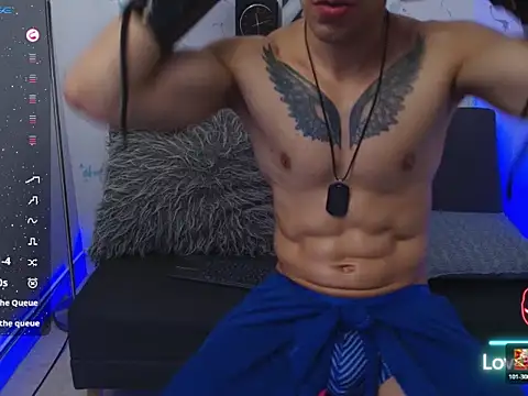 Show modela ragnar_valkor na web-kameri