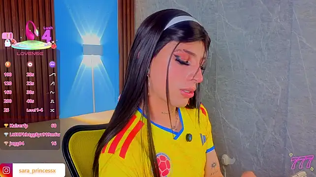Show de webcam de Sara_princessx