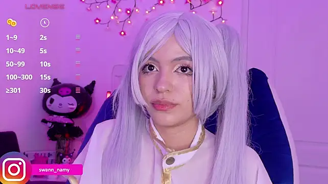 Chat +18 de Swannamy ao vivo