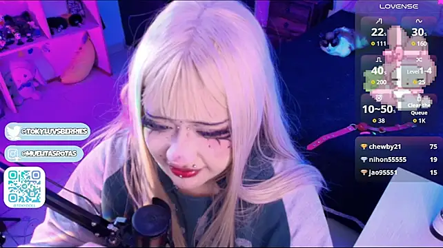 Webkamerová show tokydolly