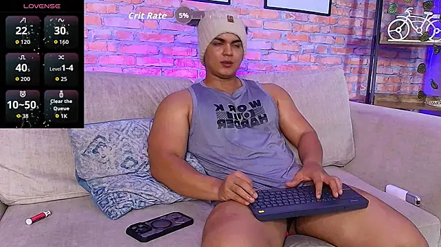 Show modela Edward_clarck na web-kameri