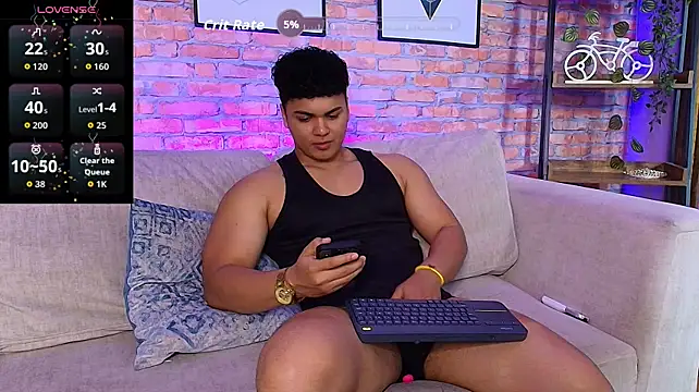 Edward_clarck Pertunjukan Webcam