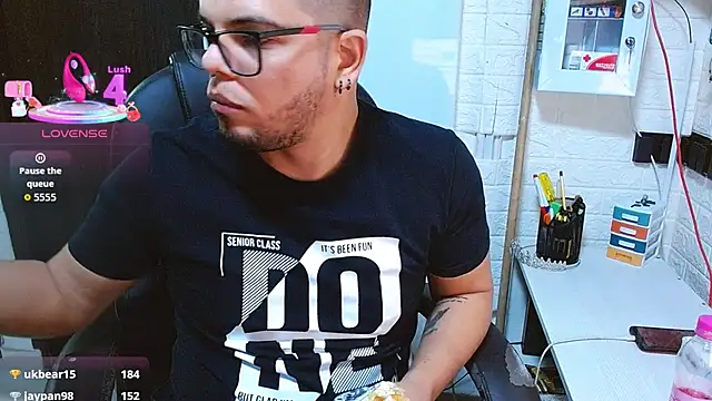 Show de Realjoel01 na webcam