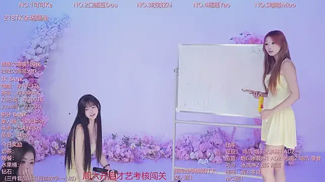 CJL-101のウェブカメラショー