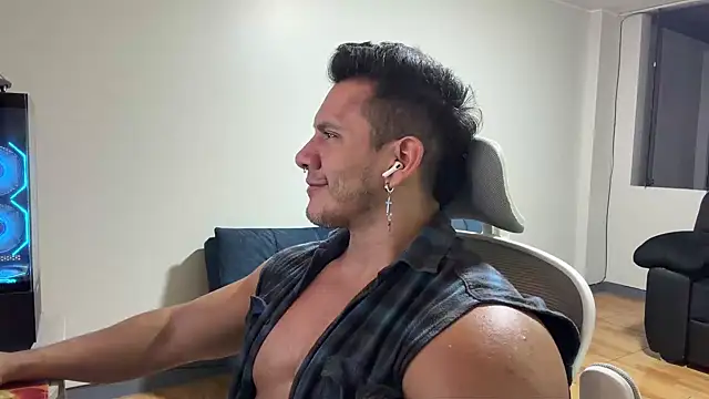 Show de DominicVeinss na webcam