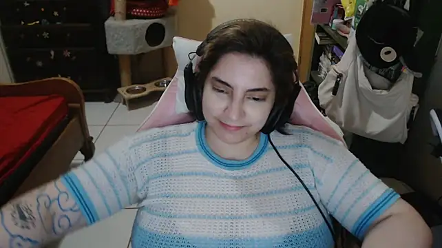 Show de VictoriaSaintes na webcam