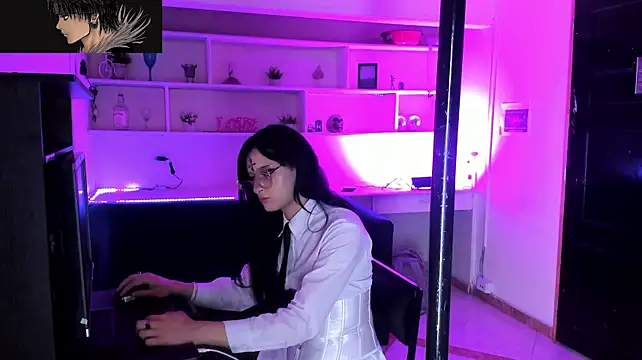 Show de la_bommbastic na webcam