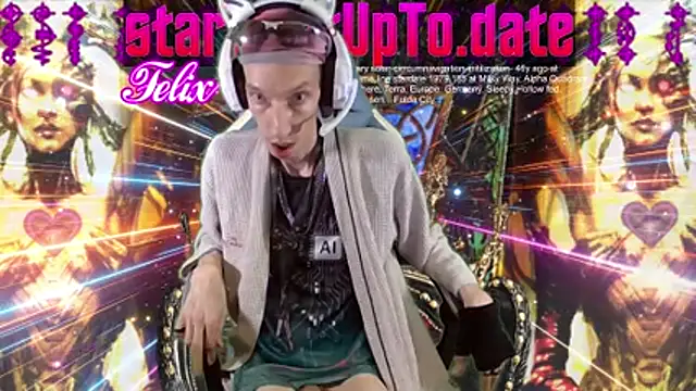 הופעת וובקאם של solodethlordsubveganFAQ