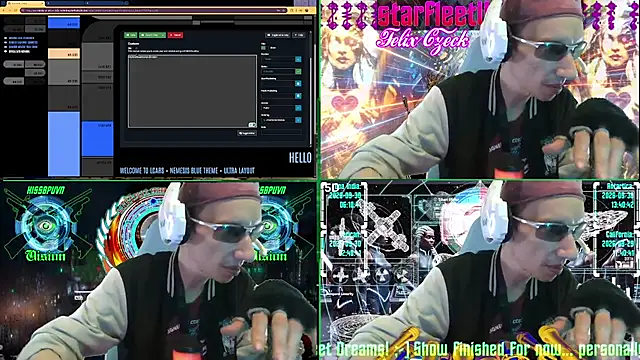 הופעת וובקאם של solodethlordsubveganFAQ