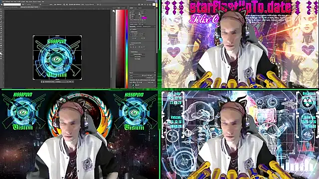 הופעת וובקאם של solodethlordsubveganFAQ