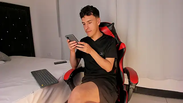 Show de MaxLeons na webcam