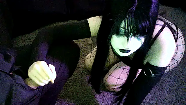 Show de KinkyQuel na webcam