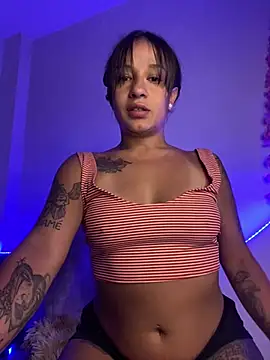 Show modela MissHannax na web-kameri