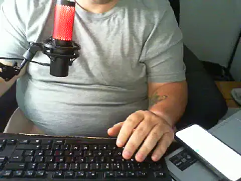 Show de bigcuddlebear69er na webcam