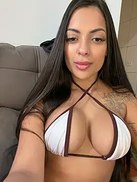 Show de BadNina na webcam