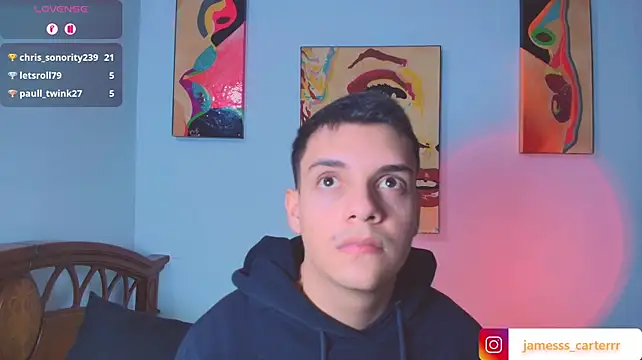 james_carter777 Шоу с уебкамера
