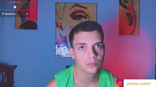Show modela james_carter777 na web-kameri
