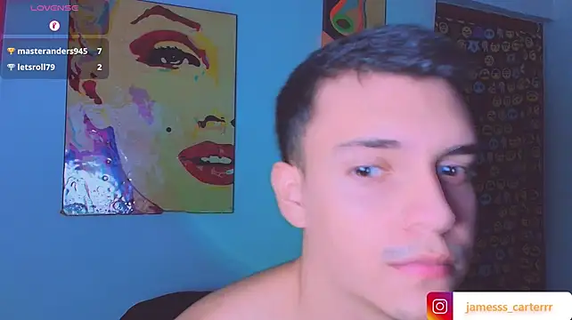 הופעת וובקאם של james_carter777