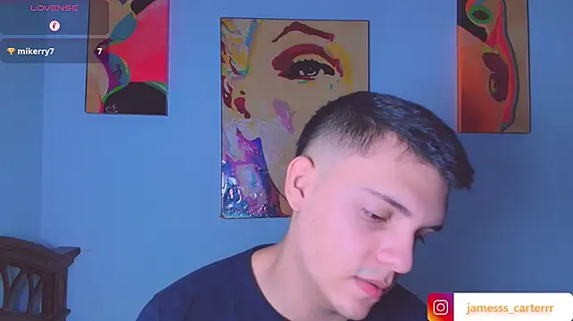 james_carter777 网络视讯表演
