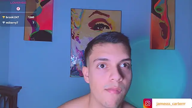 Show modela james_carter777 na web-kameri