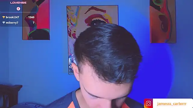 james_carter777 Шоу с уебкамера