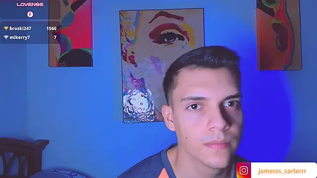 Show modela james_carter777 na web-kameri