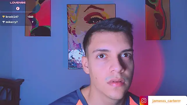 Webkamerová show james_carter777