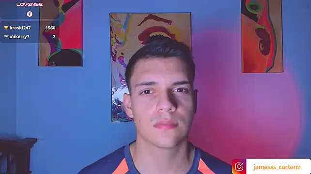 Webkamerová show james_carter777