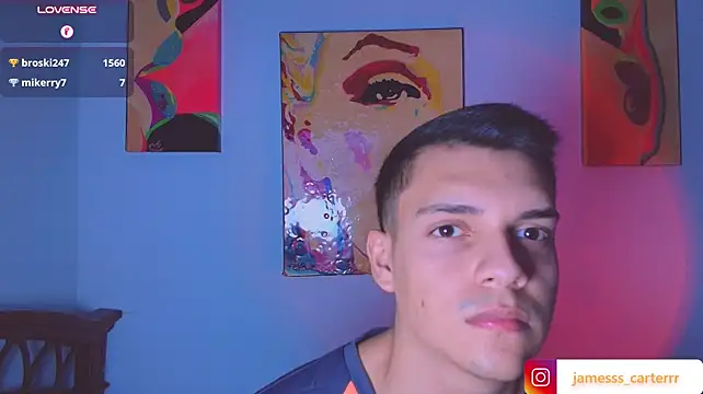 james_carter777 Adlı Modelin Web Kamerası Şovu